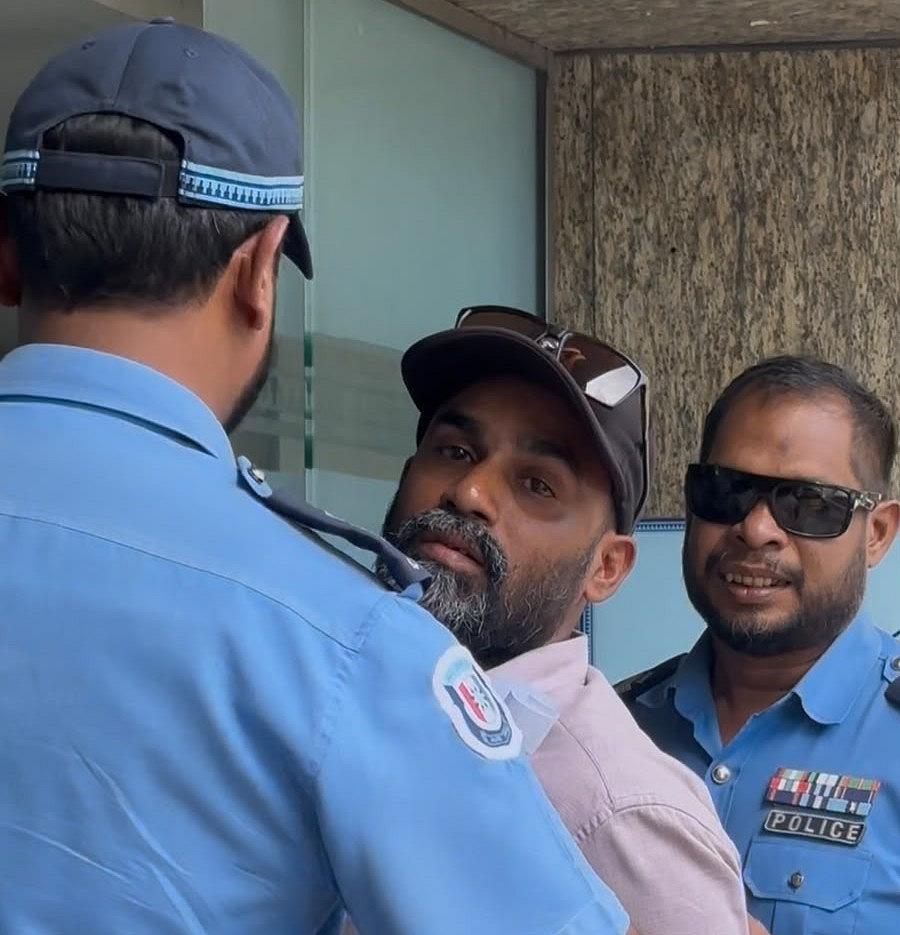 ‏ހަފްތާއެއް ކުރިން، ކުރި މުޒާހަރާއަކާ ގުޅިގެން،  ޝާމިން މިއަދު ހައްޔަރު ކޮށްފި