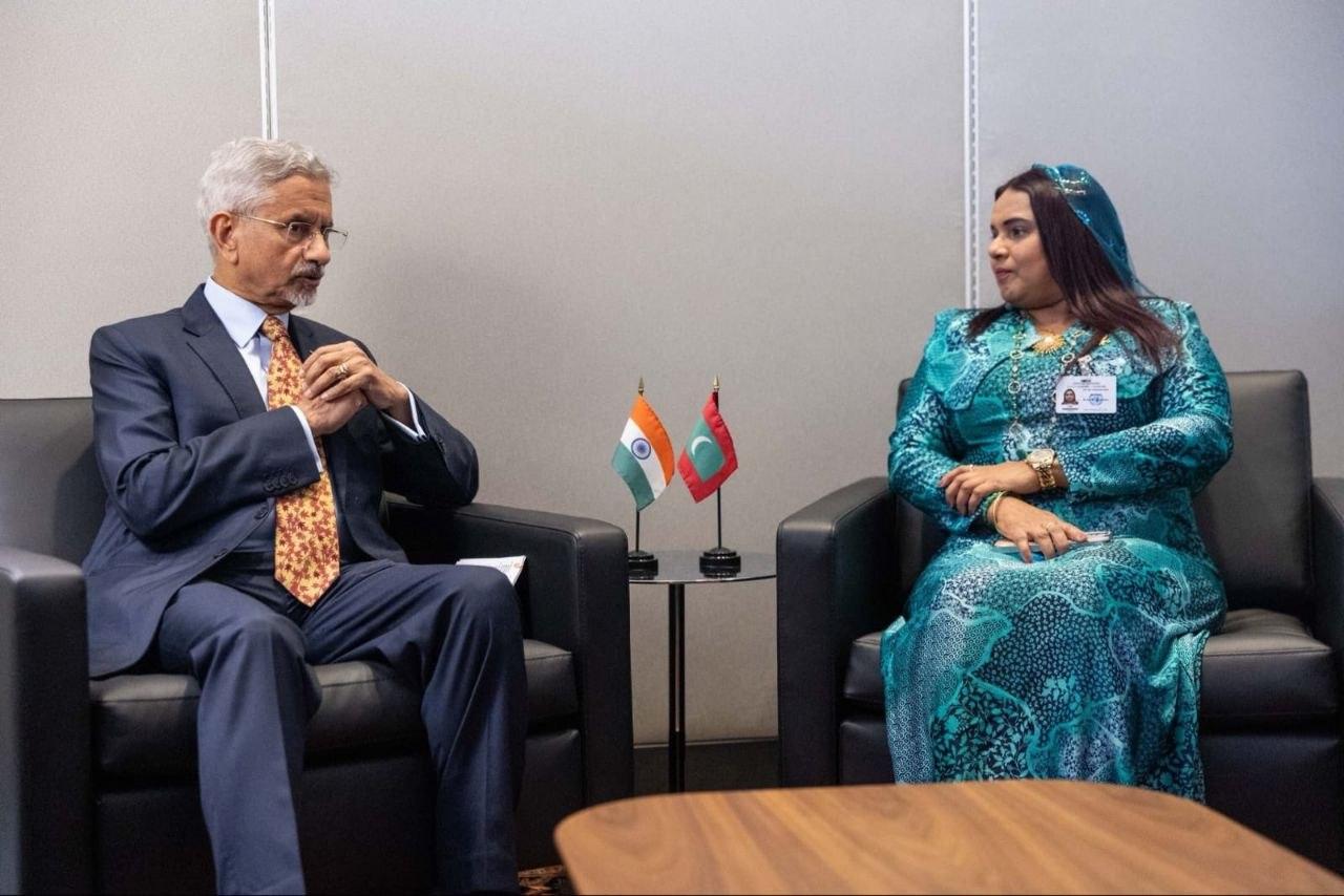 ރާއްޖޭގެ ހާރިޖީ ވަޒީރު އިންޑިއާގެ އެކްސްޓަރނަލް އެފެއަރޒް މިނިސްޓަރާއި ބައްދަލުކުރައްވައިފި 