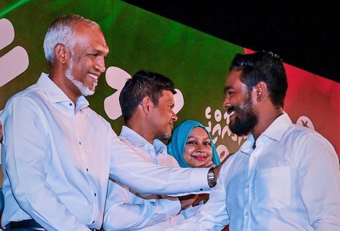 މެމްބަރު އަފޫ ރައީސް މުއިއްޒާއެކު