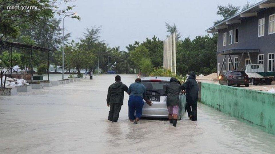 ފޭދޫގެ 40 އަށް ވުރެ ގިނަ ގެތަކަށް ވިއްސާރައިގެ ގެއްލުން ވެއްޖެ 