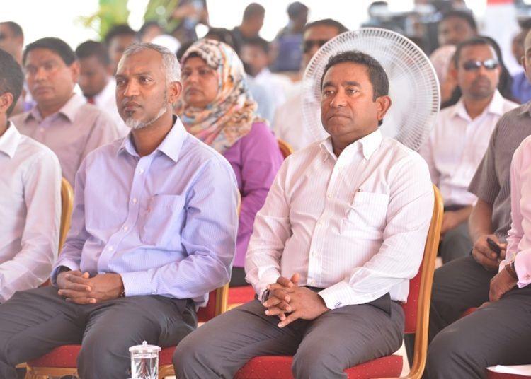 ރައީސް ޔާމީން މިވަންކޮށްދޭން އެދި ރައީސް ޞާލިހްގެ އަރިހުގައި އާދޭސް ދެންނެވިން: ރައީސް ޑރ. މުއިއްޒު