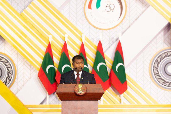 މިނިސްޓަރ އާދަމް ނަސީރު ވާހަކަފުޅު ދައްކަވަނީ