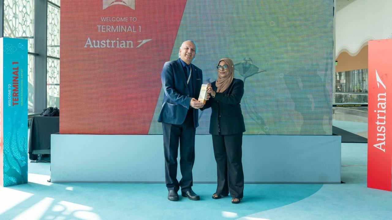 ވީއައިއޭ އައު ޓާރމިނަލުން އޮސްޓްރިއަން އެއާލައިންސް އަށް ހިދުމަތް ދޭން ފަށައިފި