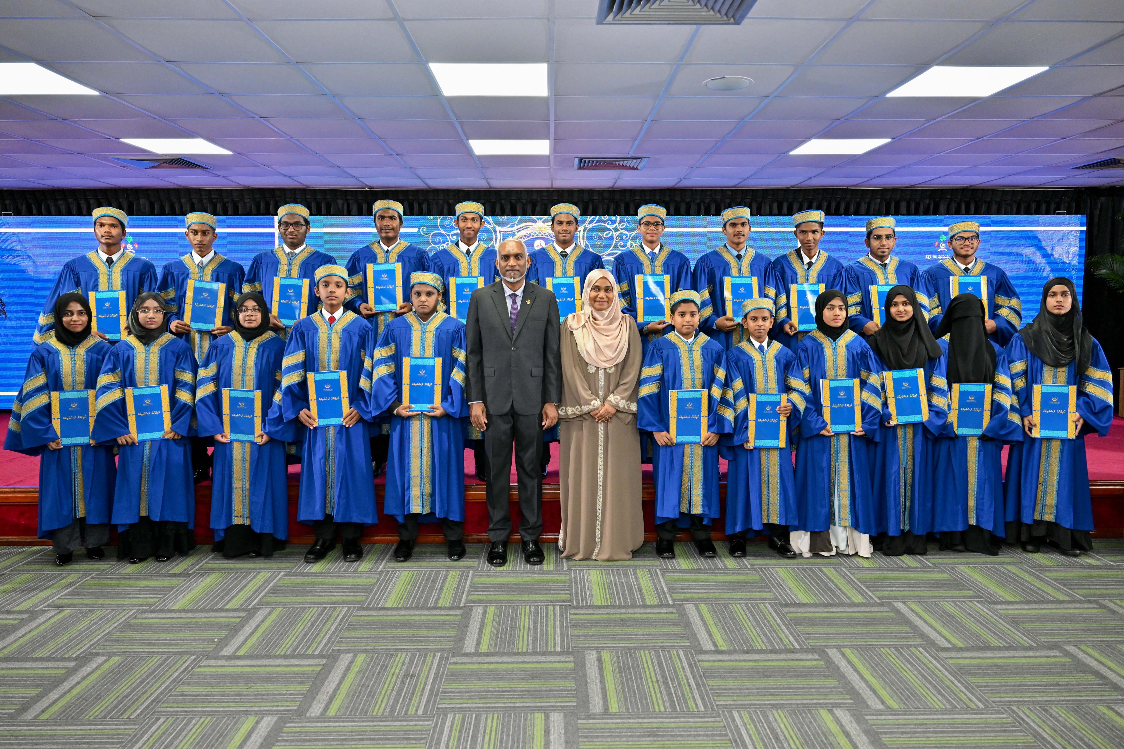 މި އަހަރު 21 ކުއްޖަކު ގުރުއާން ހިތުދަސްކޮށްފި