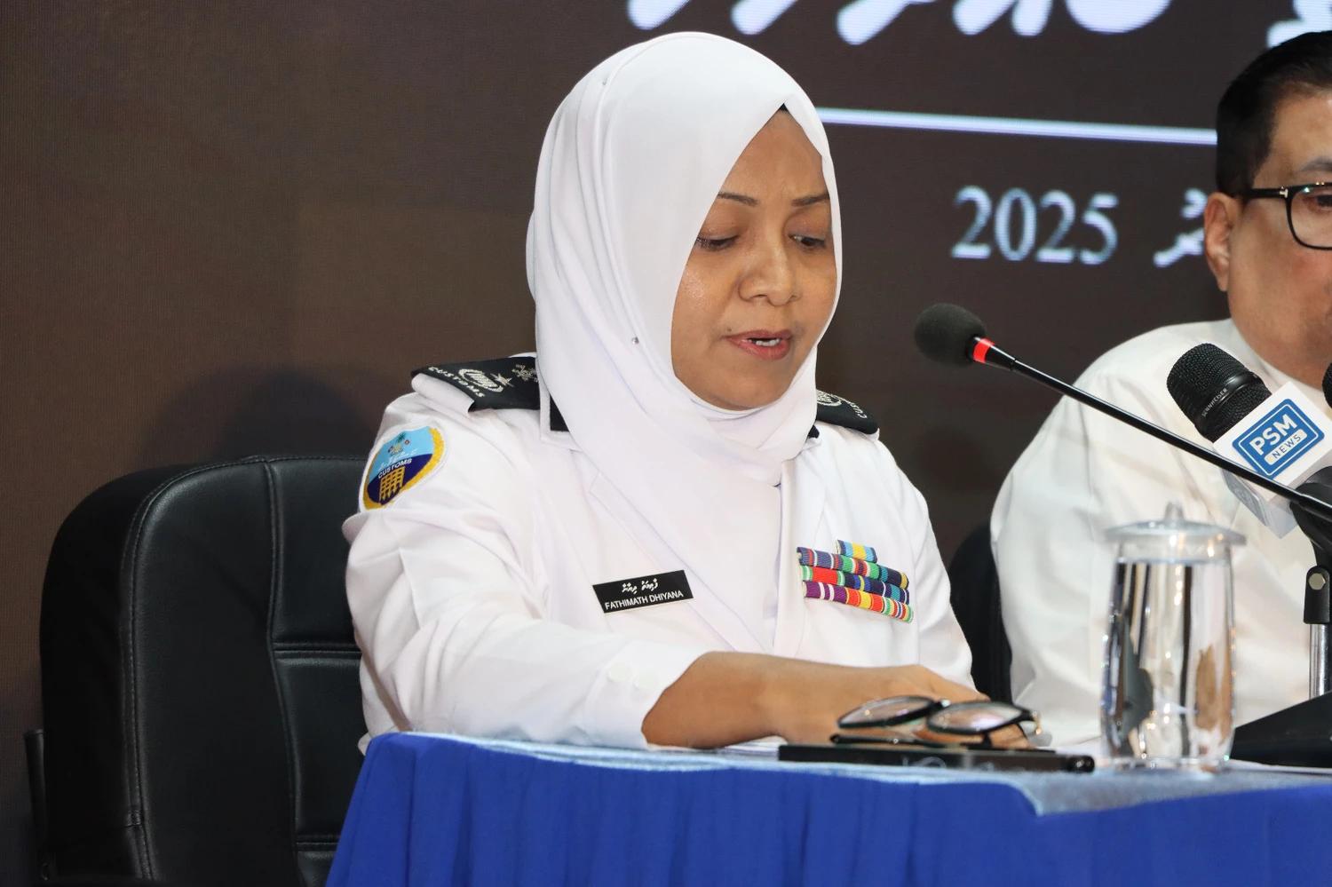 މިހާތަނަށް 73000އަށް ވުރެ ގިނަ ވޭޕްގެ ސާމާނު ހިފަހައްޓައިފި