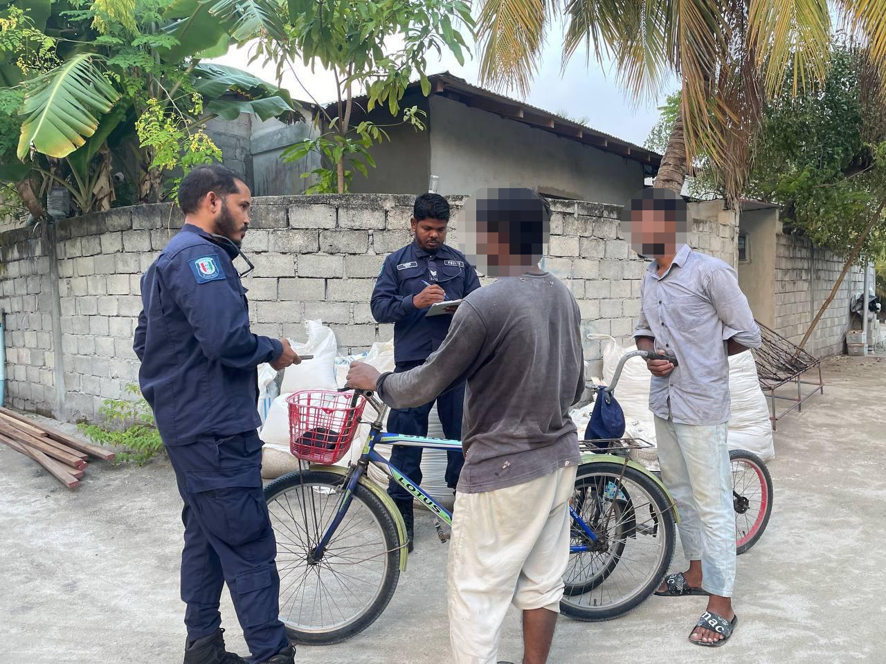 ގަވާއިދާ ހިލާފަަށް އުޅޭ ބިދޭސީންގެ މައްސަލަ ހައްލުކުރަން ފުލުހުން ހާއްސަ މަސައްކަތެއް ފަށައިފި