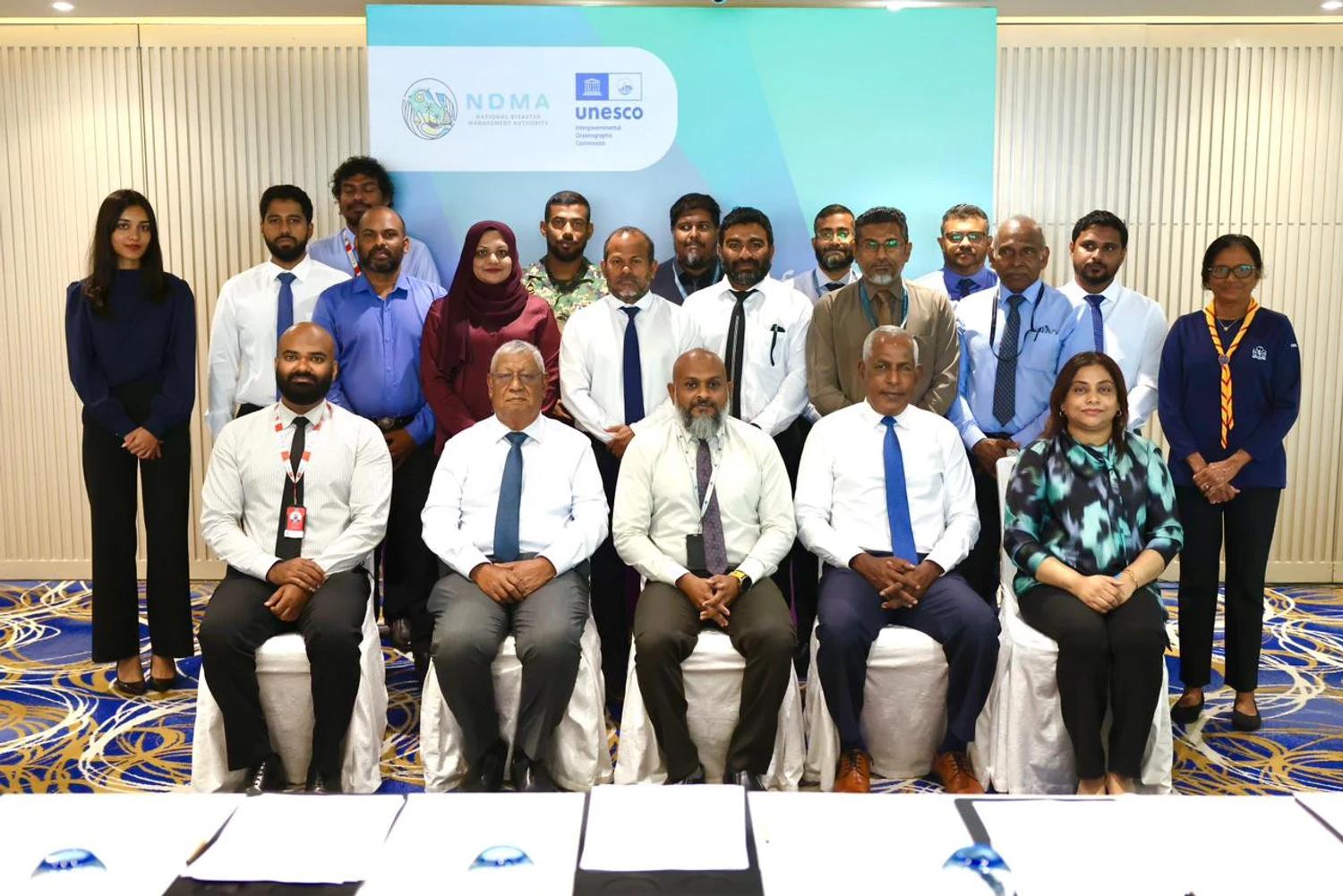 ސުނާމީ ރެޑީ ބޯޑުގެ ވައިސް ޗެއާއަަކަށް ލޯކަލް ގަވަމަންޓް މިނިސްޓްރީ