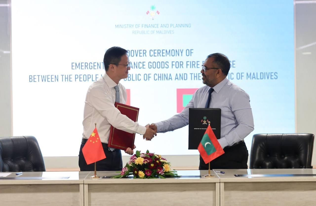 ޗައިނާގެ އެހީތެރިކަމަށް މާލީ ވަޒީރު ޝުކުރު އަދާކުރައްވައިފި