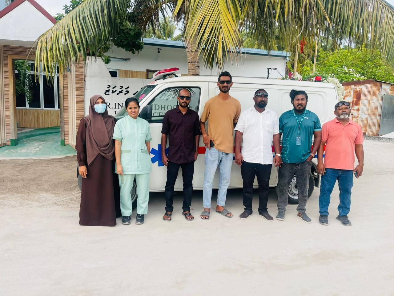 ރާއްޖެތެރެ 56 ރަށަކަށް އެމްބިއުލައިންސް ފޯރުކޮށްދީ ނިންމައިފި