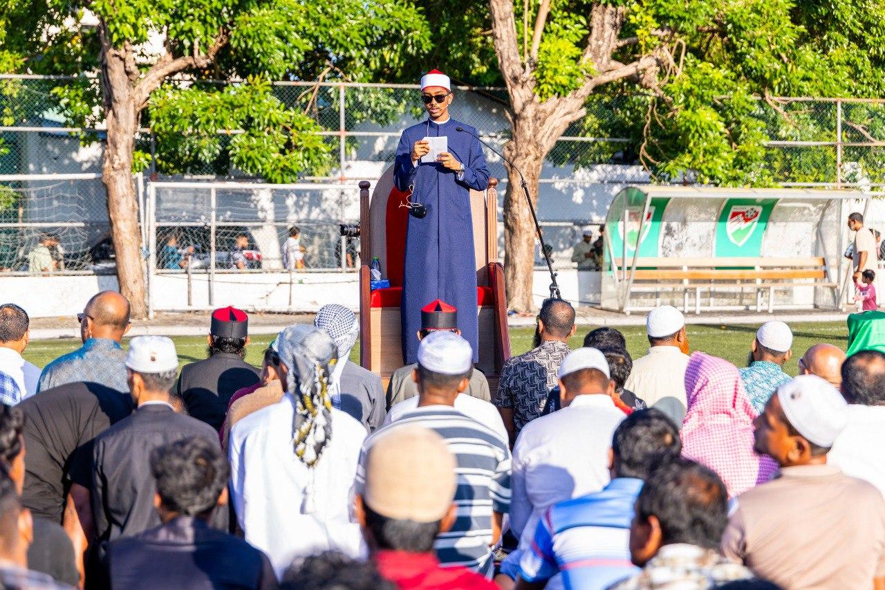 ޢީދުގެ އުފާ ފާޅުކުރުމުގައި ޝަރުއީ މިންގަނޑުގައި ހިފަހައްޓަން ޚުތުބާގައި ހަނދާންކޮށްދީފި