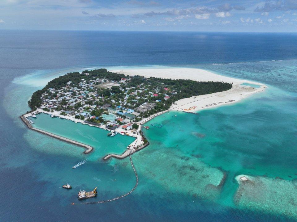 ވޭމަންޑޫ ބިން ހިއްކައި ނިންމާލައިފި